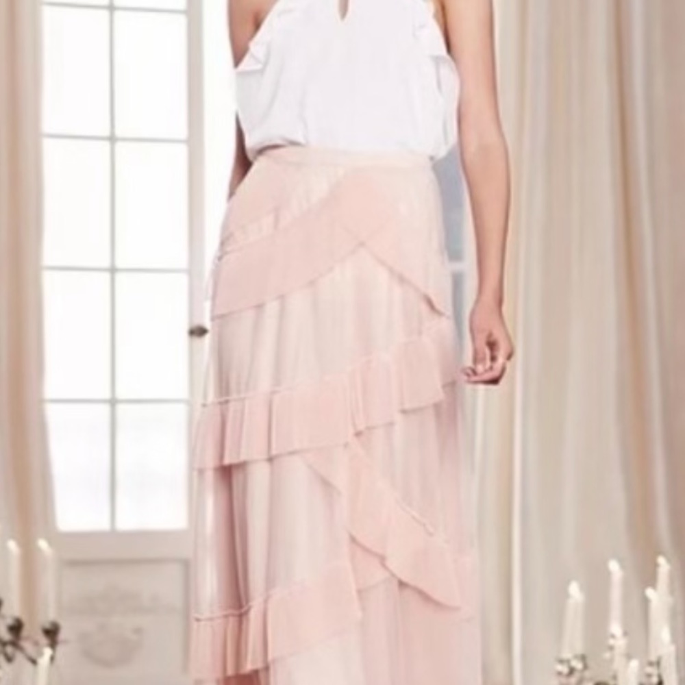 LAUREN CONRAD RUNWAY MAXI SKIRT SIZE 2